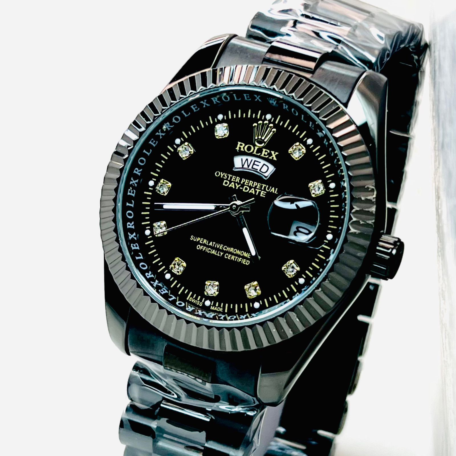 Premium Quality RLX Watches Carry Full Black