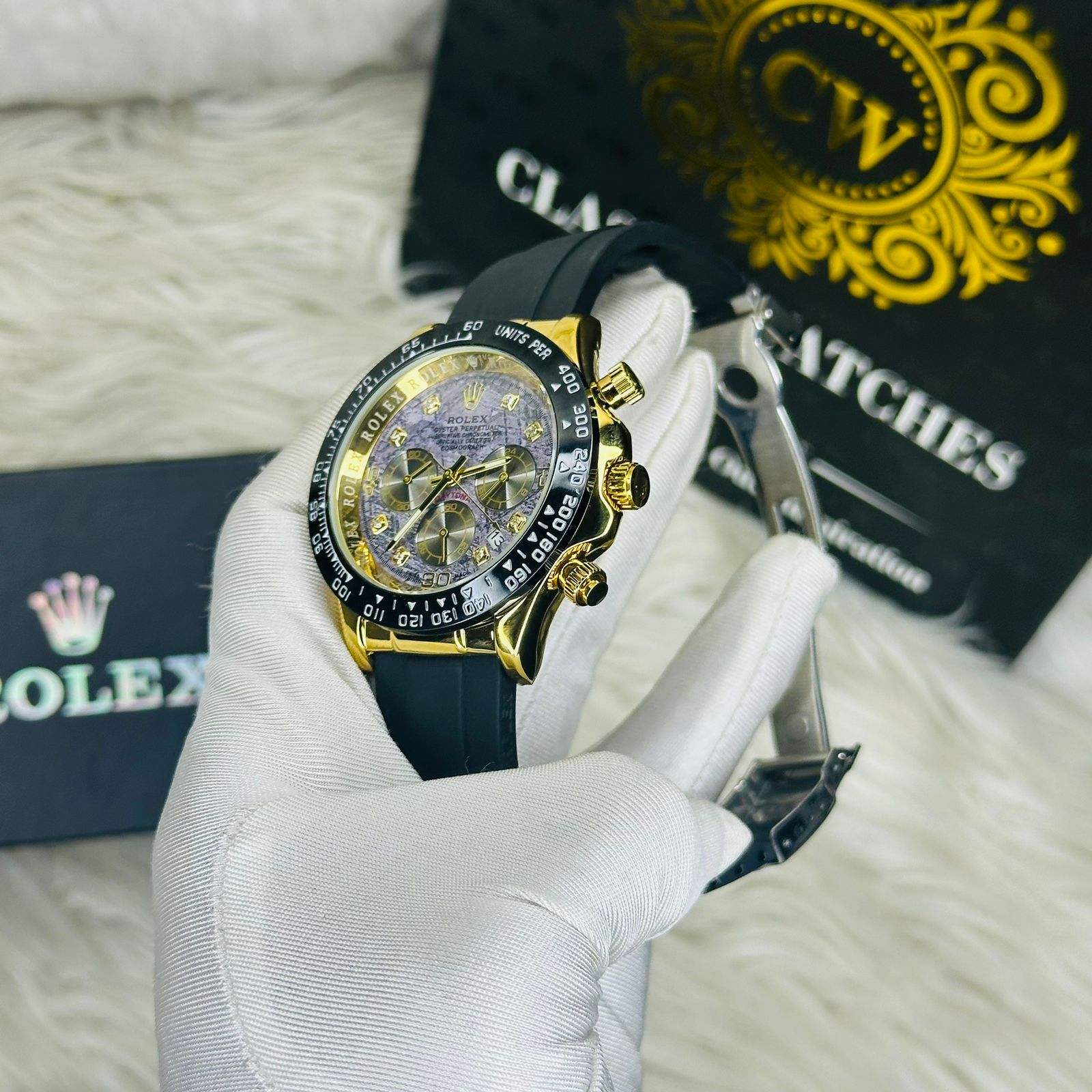 Premium Quality RLX Daytona Spider Belt Watches