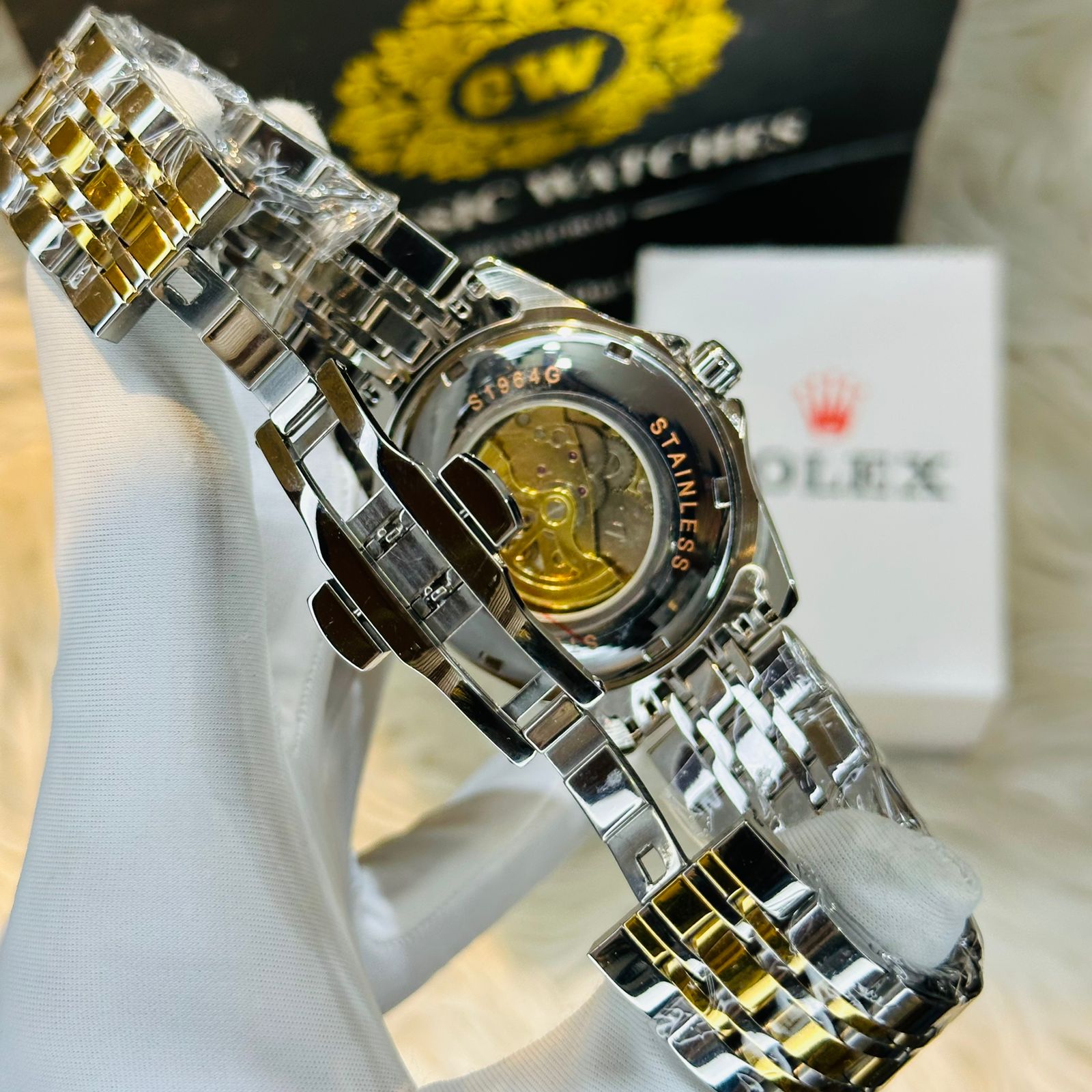 Premium Quality Party RLX Automatic Watches Dial White