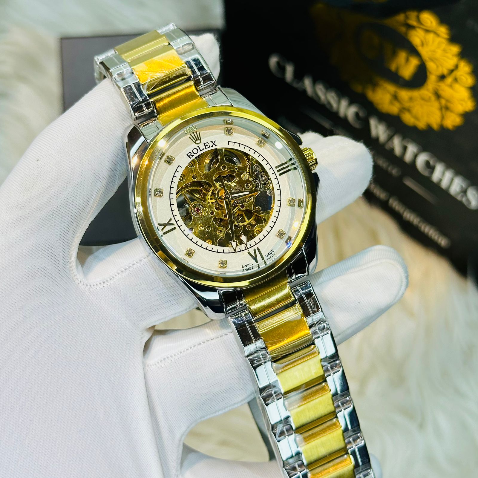 Premium Quality RLX Automatic Watches Dial White