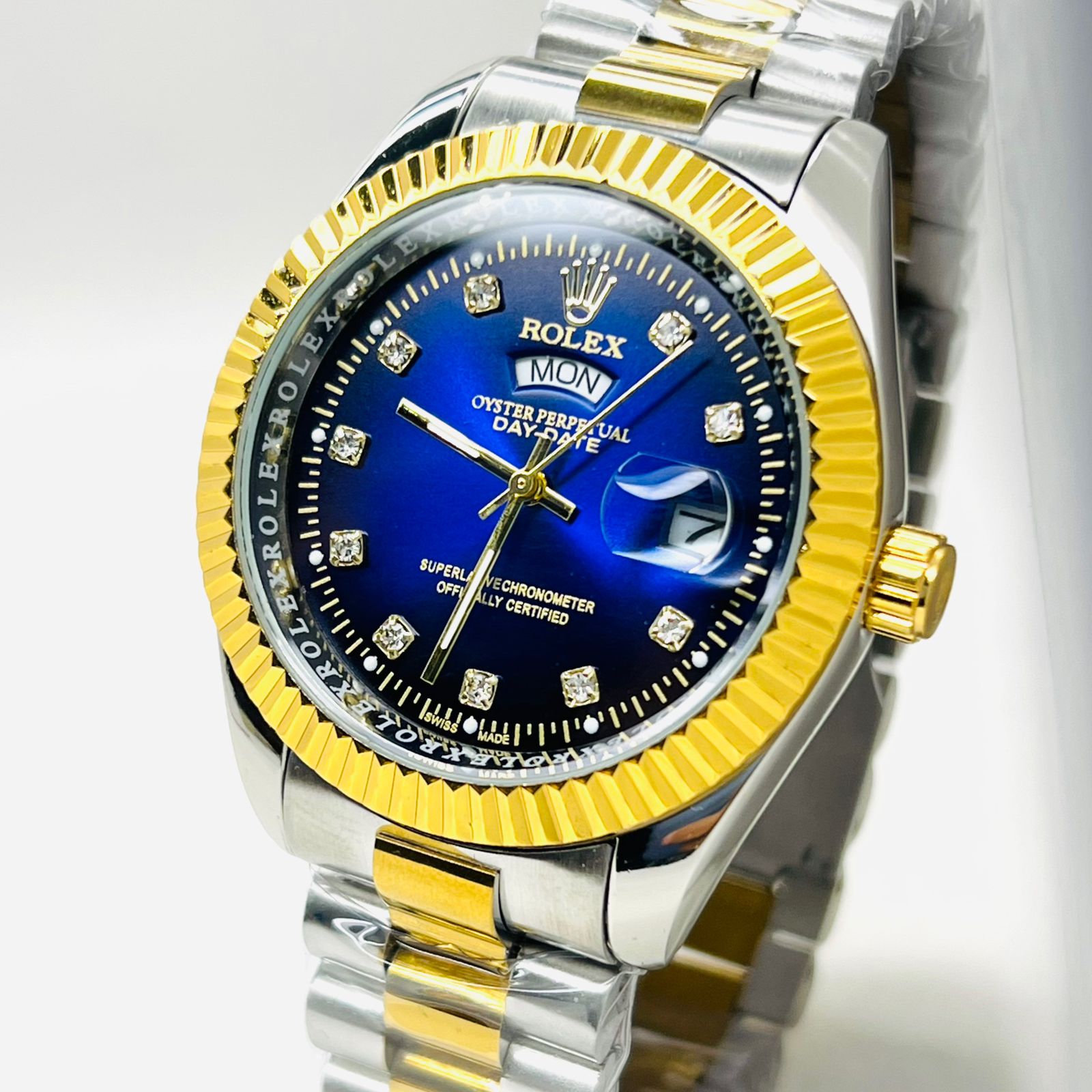 Premium Quality RLX Watches Carry T Blue