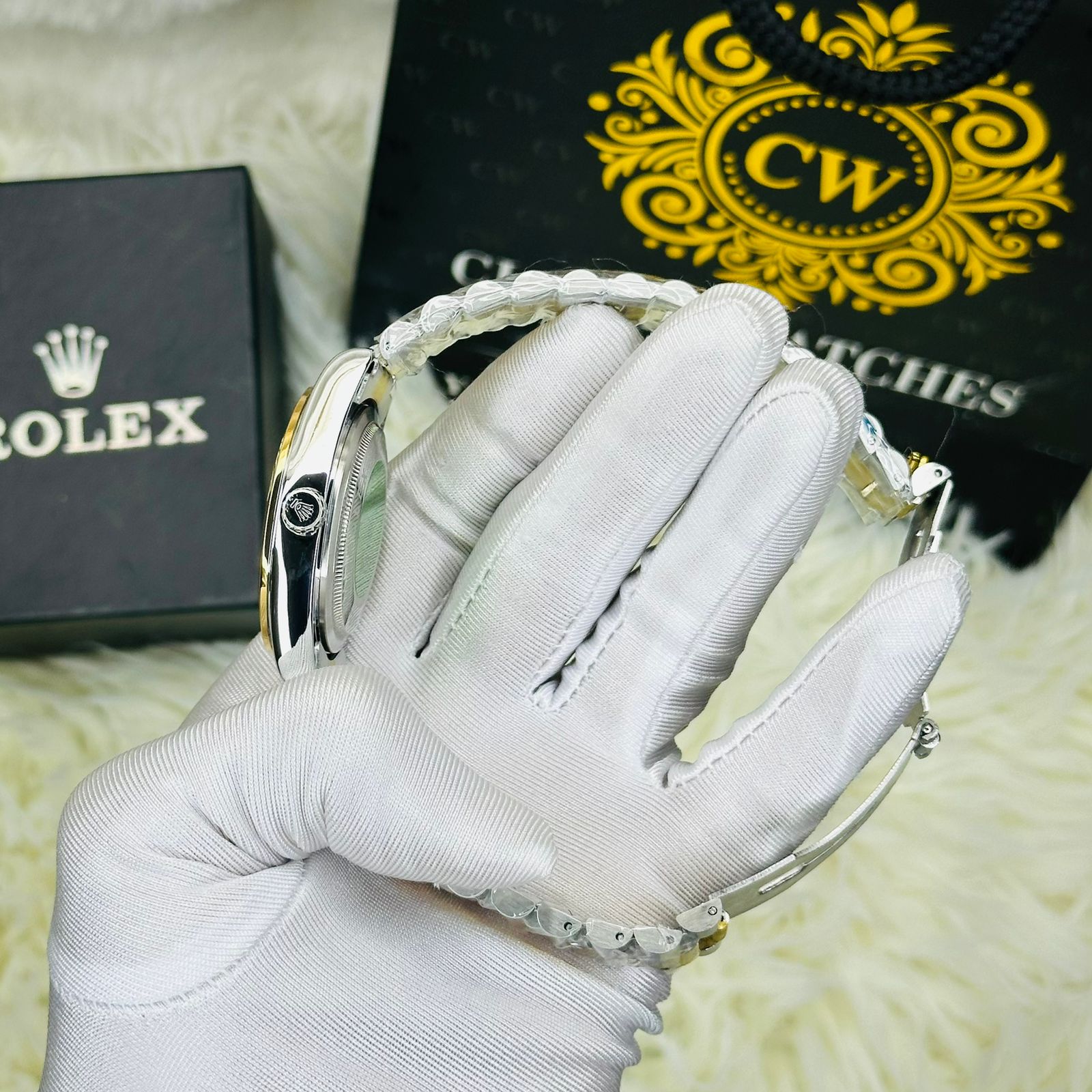 Premiume Quality Arabian RLX T Blue Watches