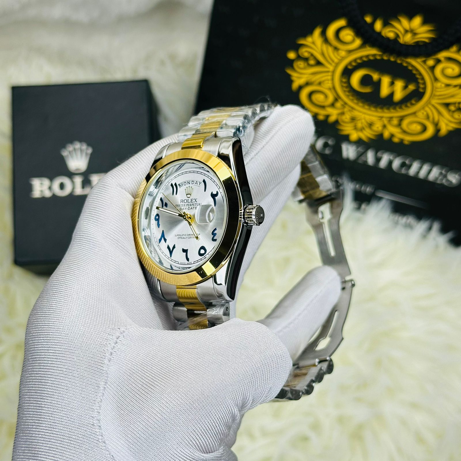 Premiume Quality Arabian RLX T White Watches