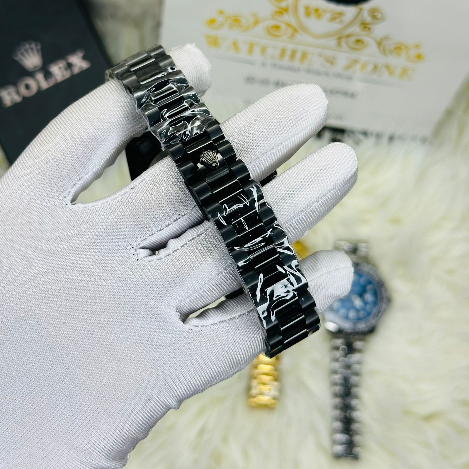 Premiume Quality Yach Sub Full Black RLX Watches
