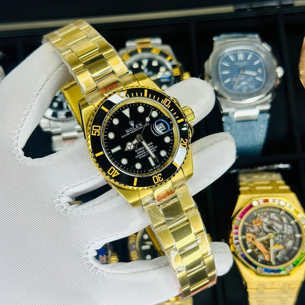 Premium Edition Gold Submariner  Luxury Automatic Timepiece